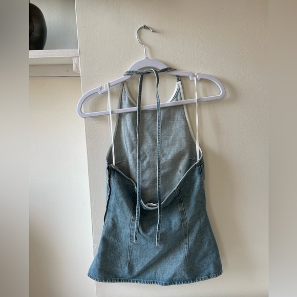 SOLD NWT COS organic cotton halter top - Picture 3 of 8